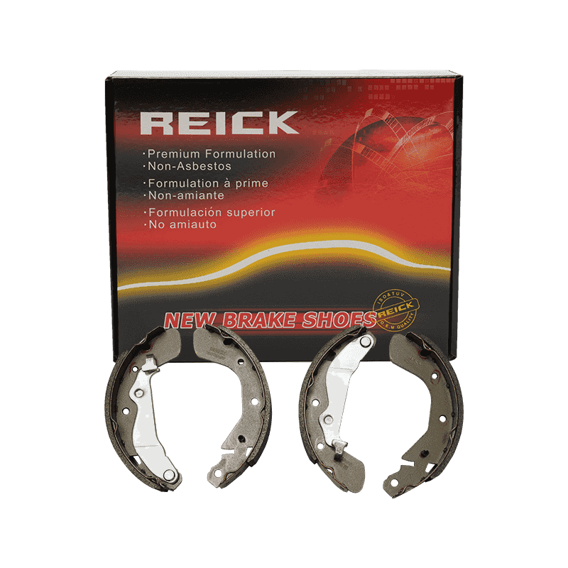 REK1547-S814 SEMI-METALLIC BRAKE SHOES APPLICABLE PARA SA CHEVROLET AVEO, DAEWOO KALOS AT SUZUKI SWIFT